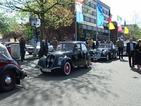 Kevelaer : Oldtimer kurz vor dem Start